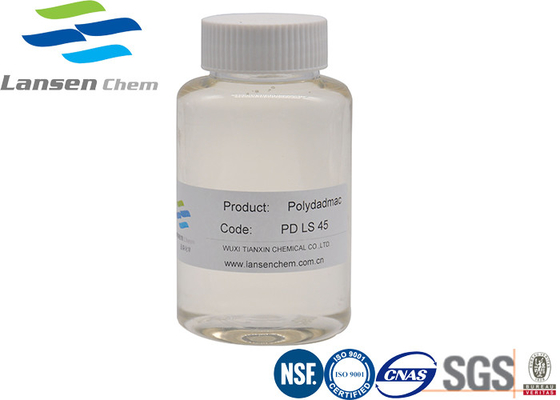 Coagulante cationico di Polydadmac del flocculante del liquido 40% di trattamento dell'acqua e delle acque reflue di CAS 26062-79-3