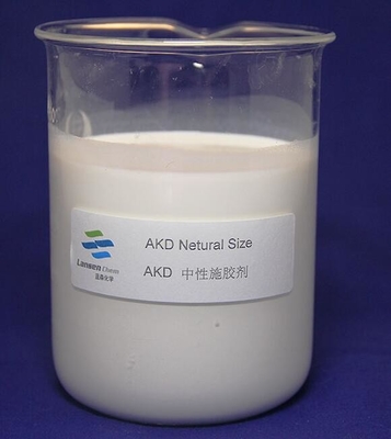 Fabbricazione di carta Akd additivo contenuto di solidi alchilico 10±0.5/15±0.5/20±0.5 di pH 2-4 dell'emulsione del dimero del chetene