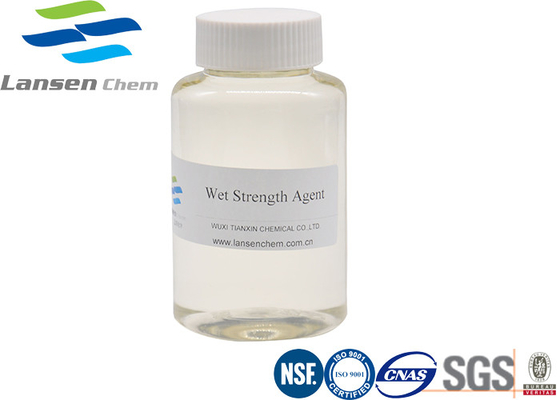 Industrie liquide trasparenti giallo-chiaro di fabbricazione della carta dell'agente di resistenza all'acqua di pH 4-7