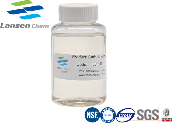 Carico cationico dell'acqua di scarico di pulizia del sistema di fabbricazione di carta degli agenti di pH 4-7 riduzione liquida ambrata