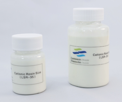 Solubilità bianca dell'emulsione 50 MPa.S della colofonia cationica chimica buona