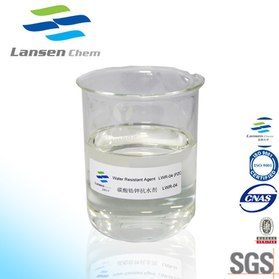 Agente resistente LWR-04 dell'acqua del carbonato dello zirconio del potassio migliorare la stampabilità di carta patinata