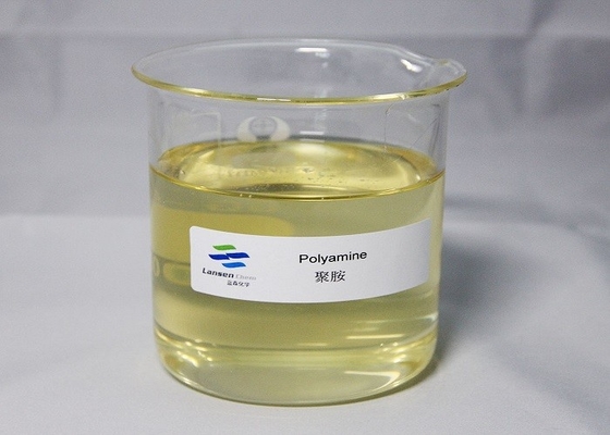 Flocculante giallo cationico della poliammina del polimero 50% di Cas No 42751-79-1 dell'ammonio quaternario