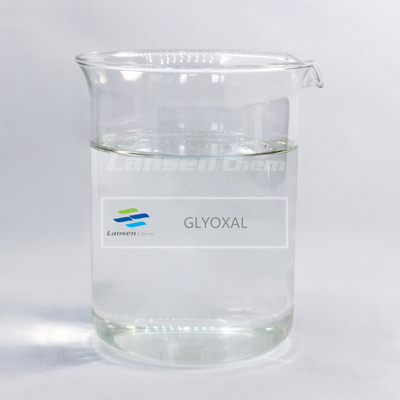 Agente Glyoxal di trattamento della fibra 40% per l'agente di finissaggio premente sintetico organico di industria tessile