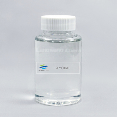 Agente Glyoxal di trattamento della fibra 40% per l'agente di finissaggio premente sintetico organico di industria tessile