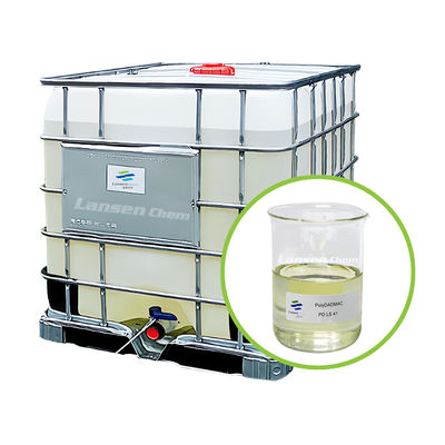 Polydadmac Coagulant Poly-dially Dimethyl Ammonium Chloride in 210kg Plastic Drums 1100kg IBCs and 20kg Kraft Paper Bags for Water Treatment
