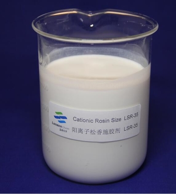 La dimensione cationica della colofonia con Emulsioncan bianco ha chiarito l'acqua