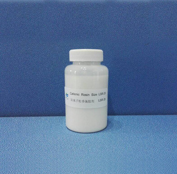 Sale di ammonio quaternario LSR-35 del prodotto d'imbozzimatura di Paper Making White della colofonia cationica di superficie dell'emulsione pH 2-4