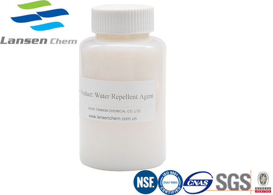 Liquido bianco dell'idrorepellente di resistenza all'acqua per alta efficienza del tessuto
