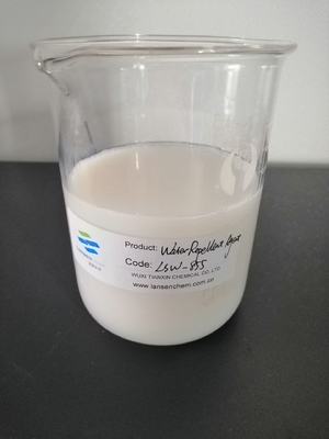 Prodotto chimico di tintura del tessuto di industrie dell'emulsione dell'agente giallo-chiaro liquido bianco dell'idrorepellente