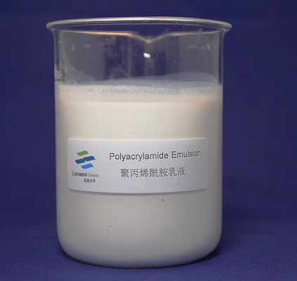 Emulsione cationica del poliacrilammide del polimero bianca per la fabbricazione di carta (cationica/anionica)