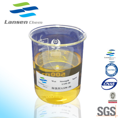 Agente 75cps LSW - 50 di resistenza all'acqua di fabbricazione di carta 7PH liquido trasparente