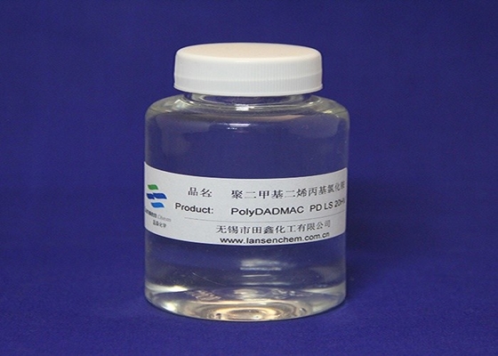 Polimero di flocculazione chimico di Papermaking Curing Agent Polydadmac dell'agente di Dye Wastewater Treatment dell'agente di riparazione del tessuto