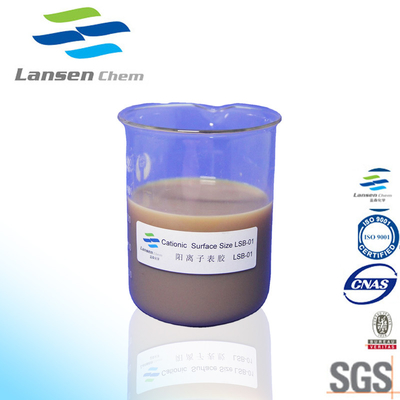 Stoccaggio cationico di carta 4 di gravità 1-1.03 di SAE Surface Sizing Agent Specific - 30℃