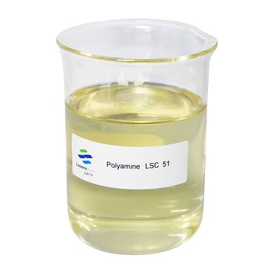 Flocculante poliamminico con 50% di contenuto solido per la chiarificazione dell'acqua ad alto peso molecolare nel trattamento delle acque reflue dei giacimenti petroliferi